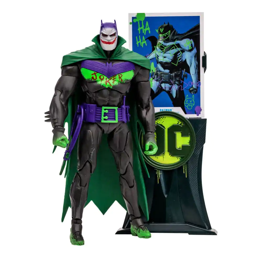 DC Multiverse Batman (Batman: White Knight) (Jokerized) (Gold Label) akciófigura 18 cm termékfotó