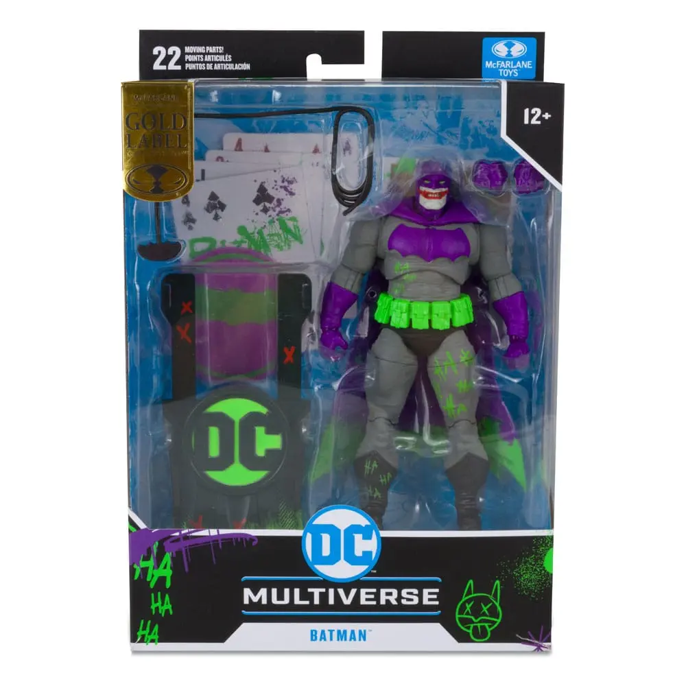 DC Multiverse Batman (The Dark Knight Returns) (Jokerized) (Gold Label) akciófigura 18 cm termékfotó