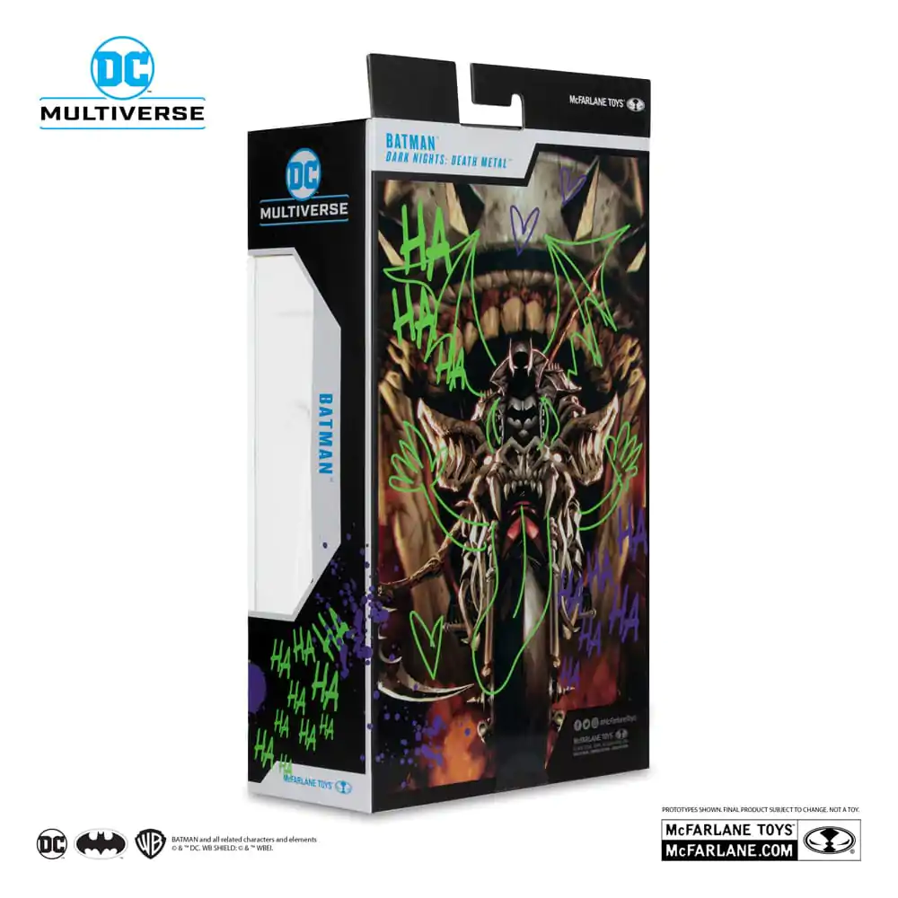 DC Multiverse Batman (Dark Nights: Death Metal) Jokerized (Gold Label) akciófigura 18 cm termékfotó