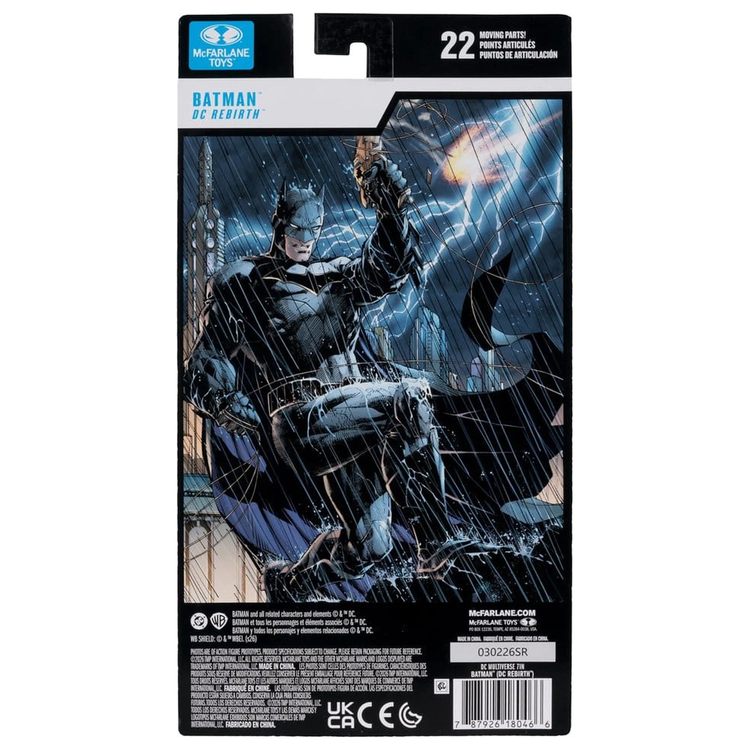 DC Multiverse Batman (DC Rebirth) akciófigura 18 cm termékfotó
