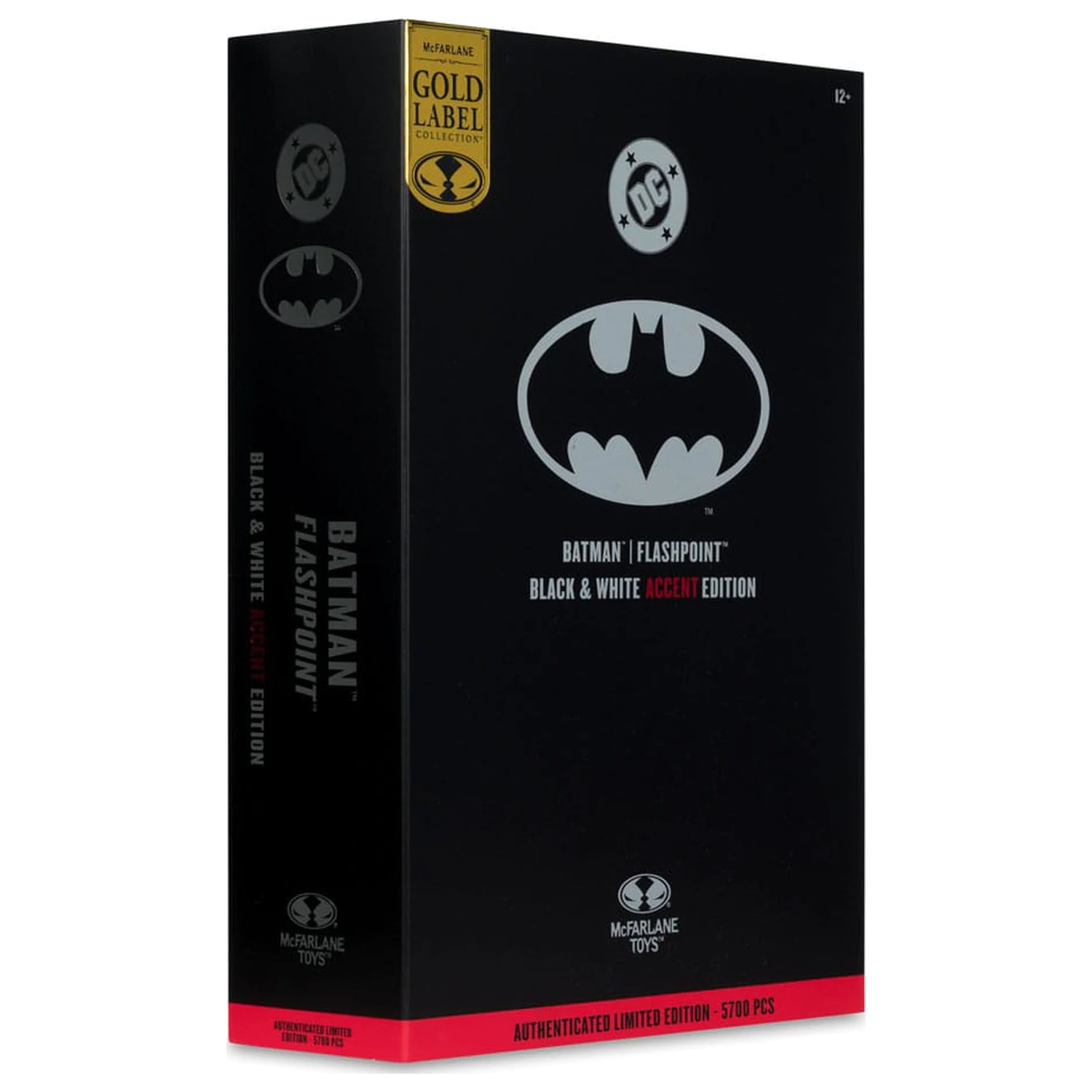 DC Multiverse Batman (Flashpoint) (Black & White Accent Edition) (Gold Label) akciófigura 18 cm termékfotó