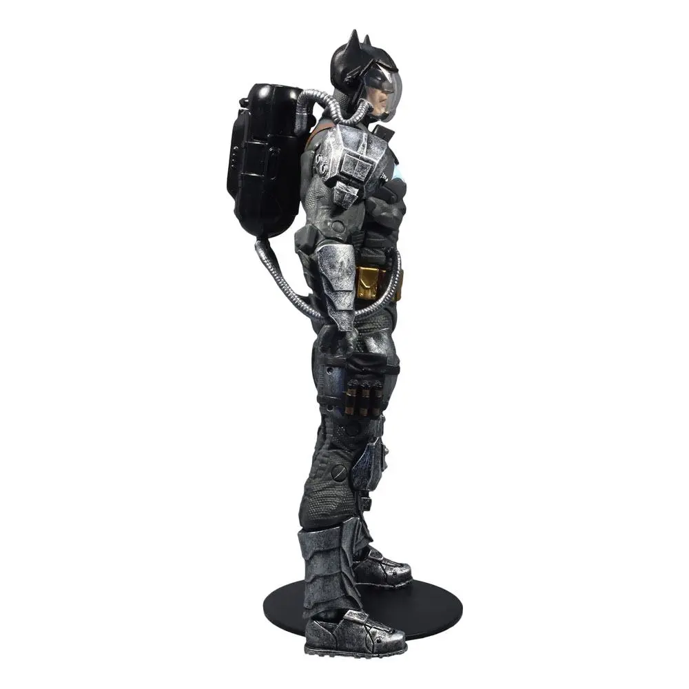 DC Multiverse Batman Hazmat Suit Gold Label Light Up Batman Symbol akciófigura 18 cm termékfotó