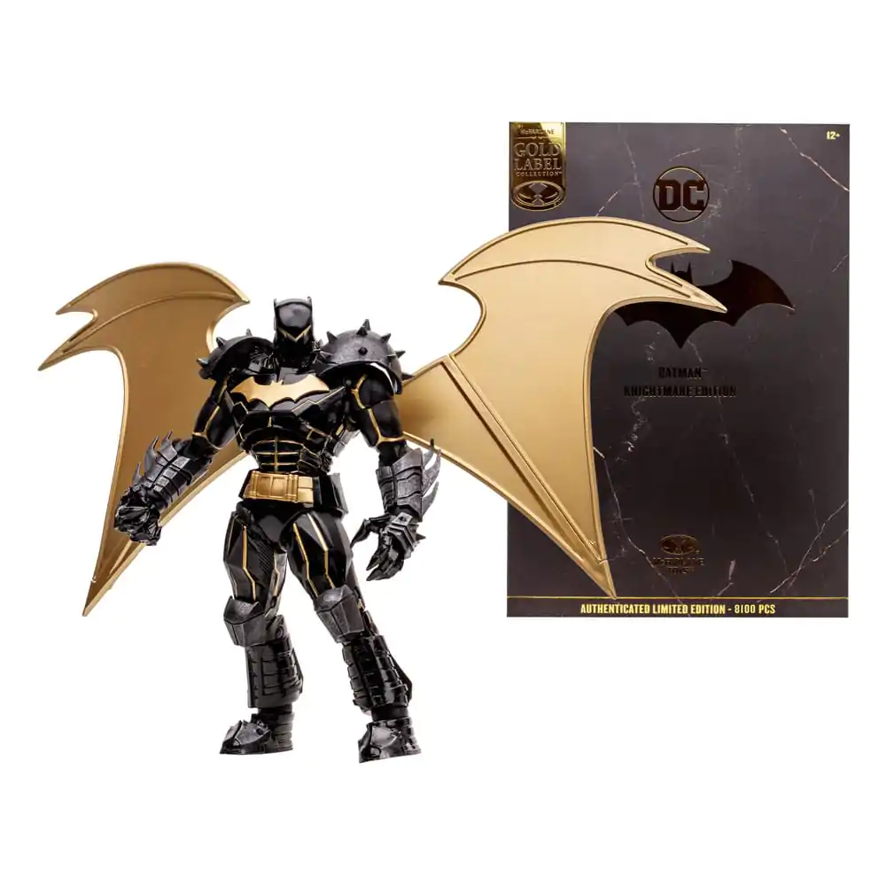 DC Multiverse Batman (Hellbat) (Knightmare) (Gold Label) akciófigura 18 cm termékfotó