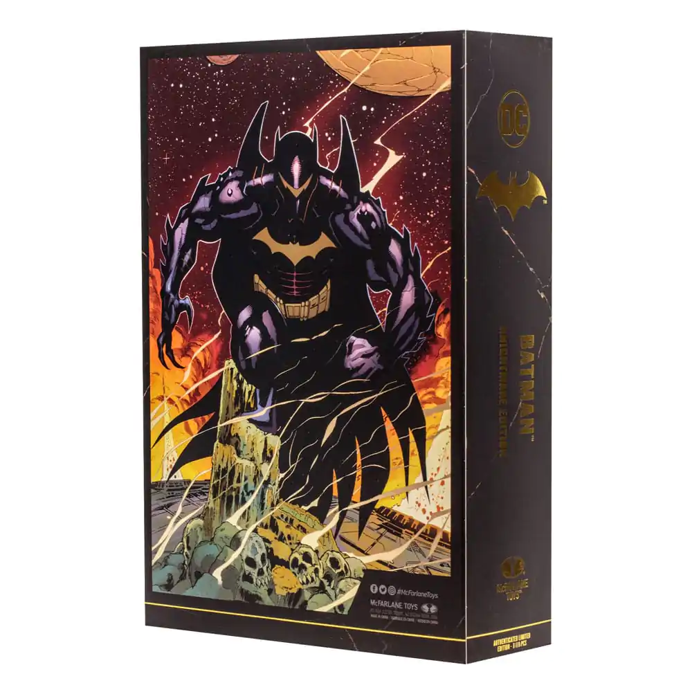 DC Multiverse Batman (Hellbat) (Knightmare) (Gold Label) akciófigura 18 cm termékfotó