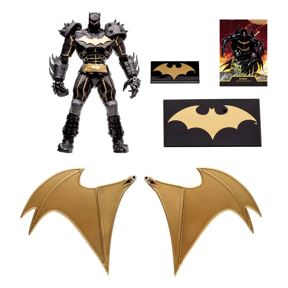 DC Multiverse Batman (Hellbat) (Knightmare) (Gold Label) akciófigura 18 cm termékfotó