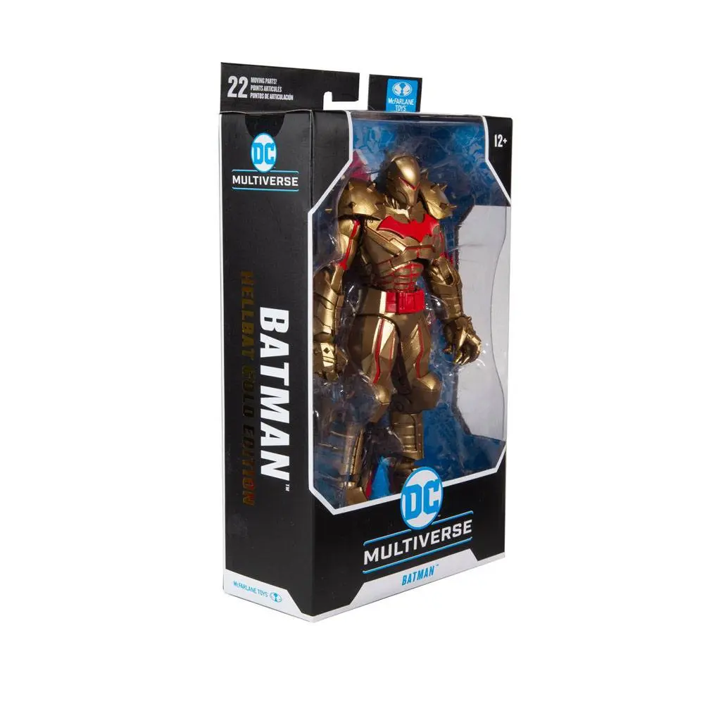DC Multiverse Batman Hellbat Suit (Gold Edition) akciófigura 18 cm termékfotó