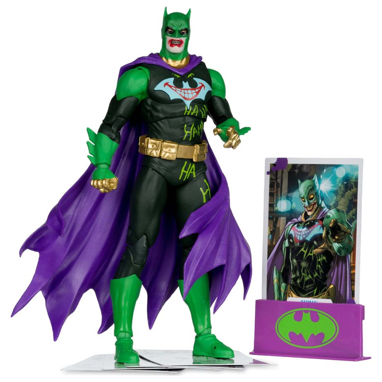 DC Multiverse Batman (Joker War) (Jokerized) (Gold Label) akciófigura 18 cm termékfotó