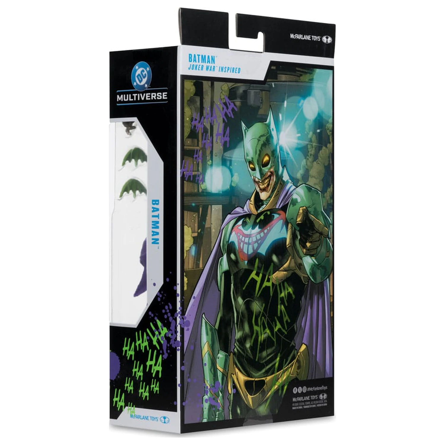DC Multiverse Batman (Joker War) (Jokerized) (Gold Label) akciófigura 18 cm termékfotó