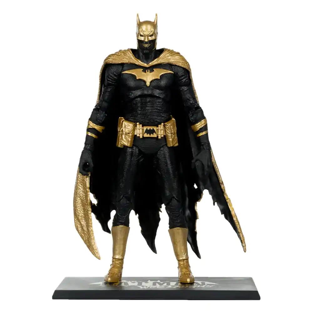 DC Multiverse Batman of Earth-22 Infected (Dark Metal) Knightmare Edition (Gold Label) akciófigura 18 cm termékfotó