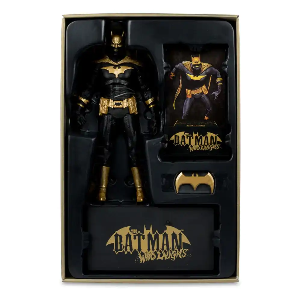 DC Multiverse Batman of Earth-22 Infected (Dark Metal) Knightmare Edition (Gold Label) akciófigura 18 cm termékfotó