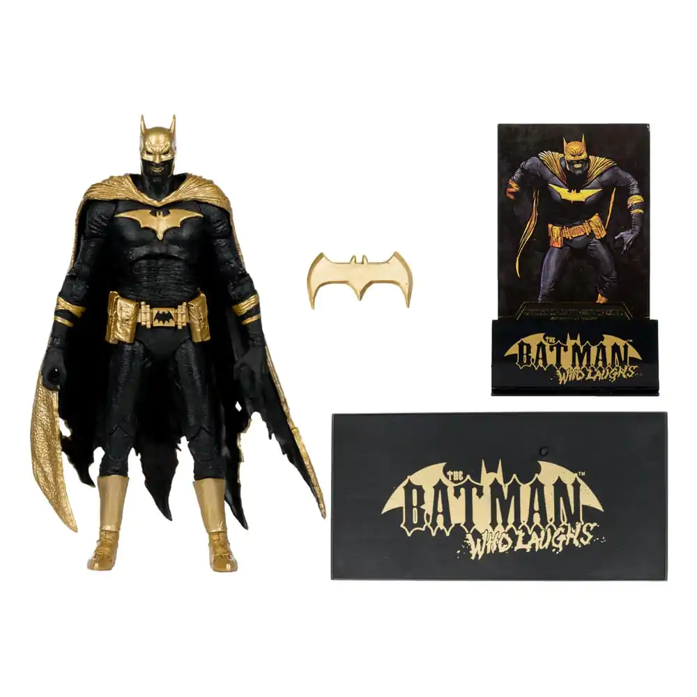 DC Multiverse Batman of Earth-22 Infected (Dark Metal) Knightmare Edition (Gold Label) akciófigura 18 cm termékfotó