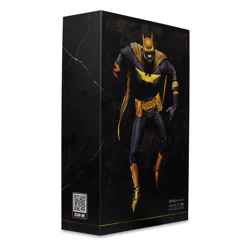 DC Multiverse Batman of Earth-22 Infected (Dark Metal) Knightmare Edition (Gold Label) akciófigura 18 cm termékfotó