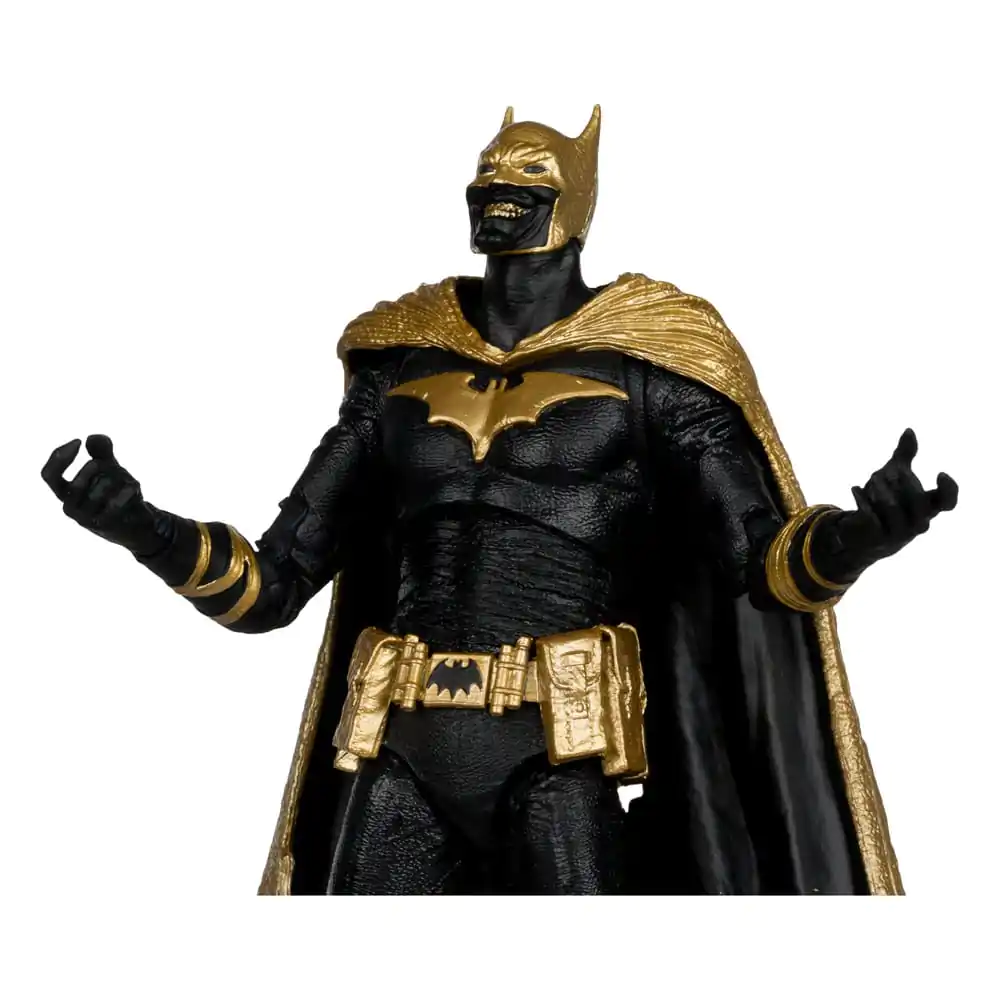 DC Multiverse Batman of Earth-22 Infected (Dark Metal) Knightmare Edition (Gold Label) akciófigura 18 cm termékfotó