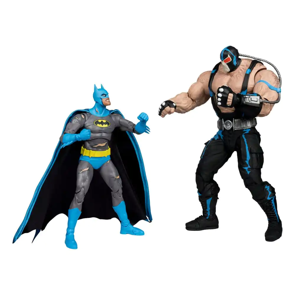 DC Multiverse Batman vs Bane (Knightfall) 2 db-os akciófigura csomag 18 cm termékfotó