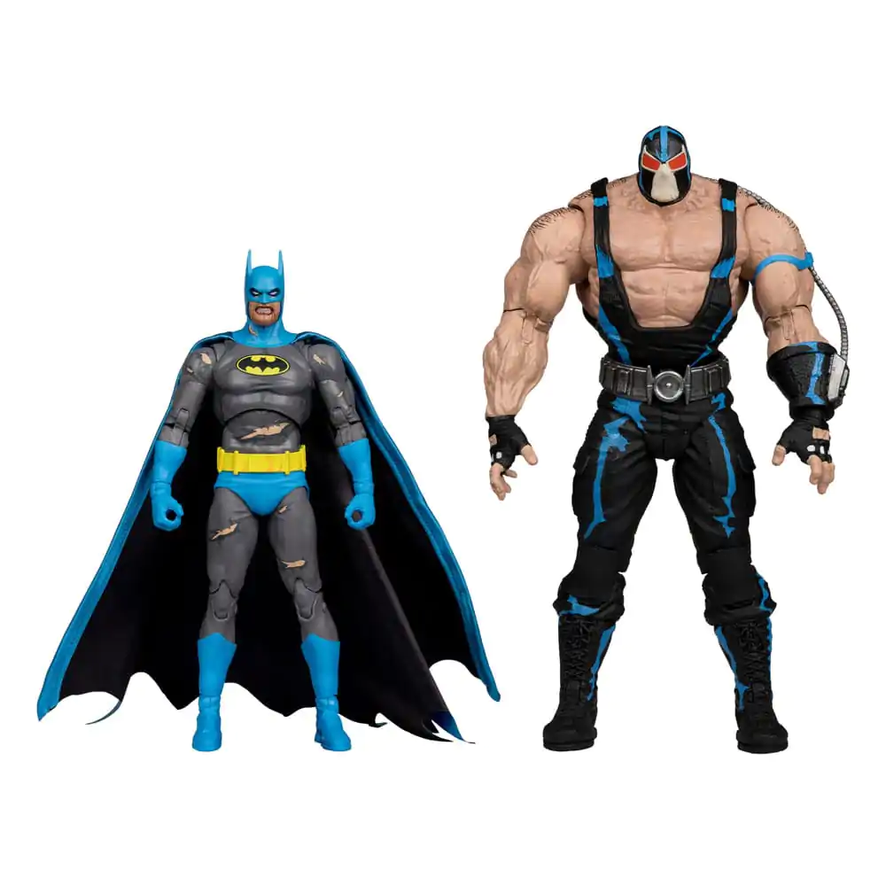 DC Multiverse Batman vs Bane (Knightfall) 2 db-os akciófigura csomag 18 cm termékfotó