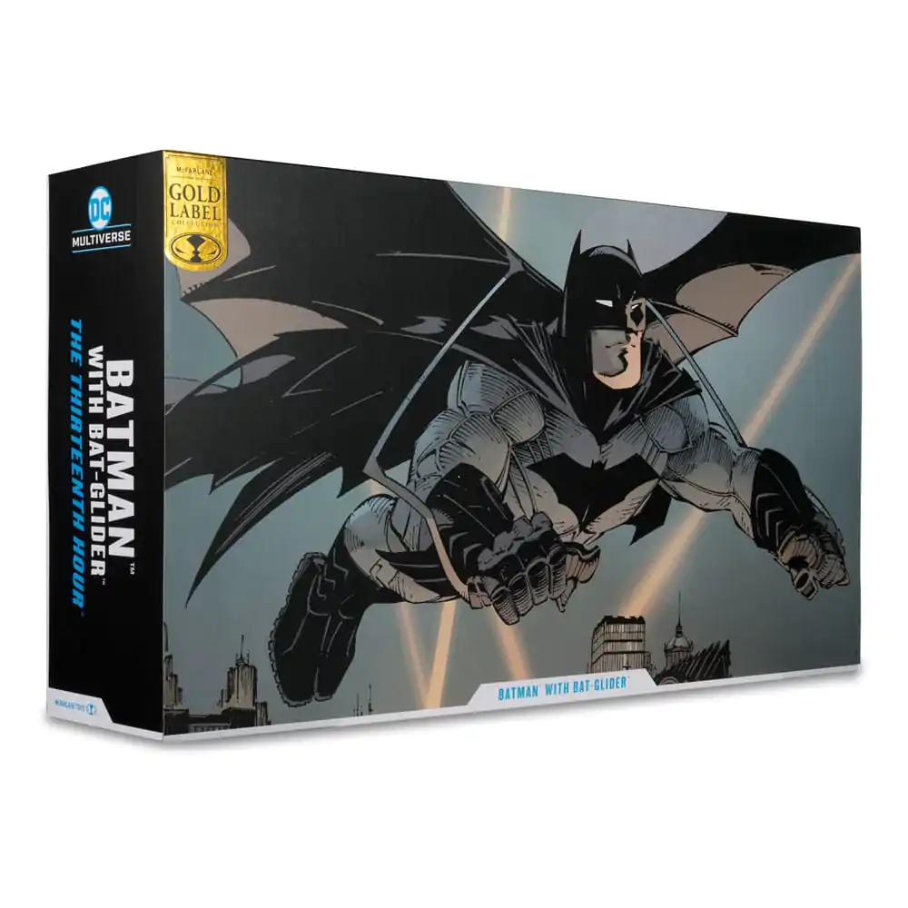 DC Multiverse Batman with Bat-Glider (The Thirteenth Hour) (Gold Label) akciófigura 18 cm termékfotó