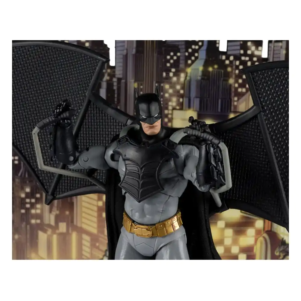 DC Multiverse Batman with Bat-Glider (The Thirteenth Hour) (Gold Label) akciófigura 18 cm termékfotó