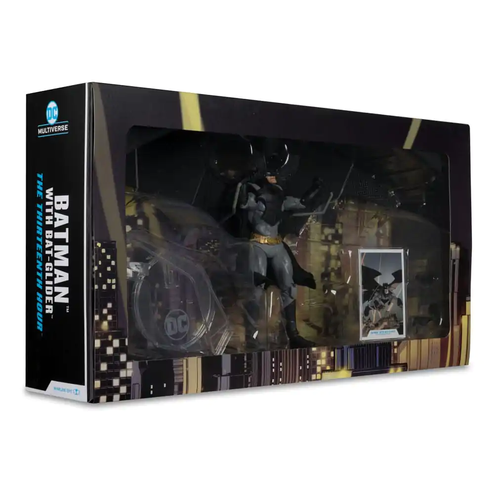 DC Multiverse Batman with Bat-Glider (The Thirteenth Hour) (Gold Label) akciófigura 18 cm termékfotó