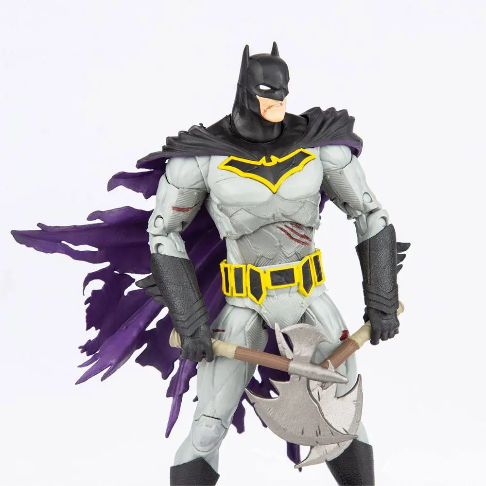 DC Multiverse Batman with Battle Damage (Dark Nights: Metal) akciófigura 18 cm termékfotó