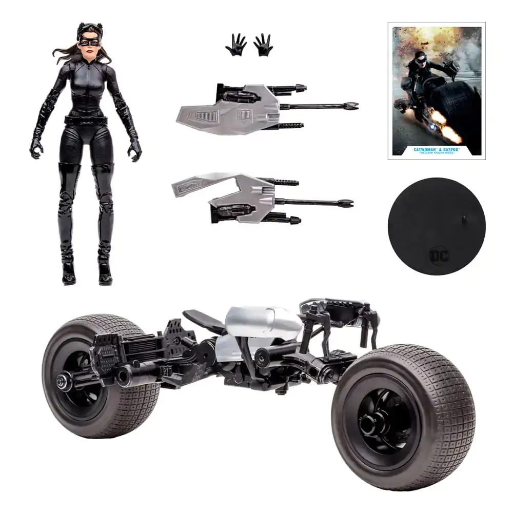 DC Multiverse Batpod with Catwoman (The Dark Knight Rises) jármű termékfotó