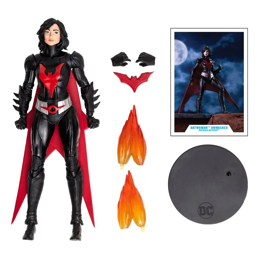 DC Multiverse Batwoman Unmasked Batman Beyond akciófigura 18 cm termékfotó