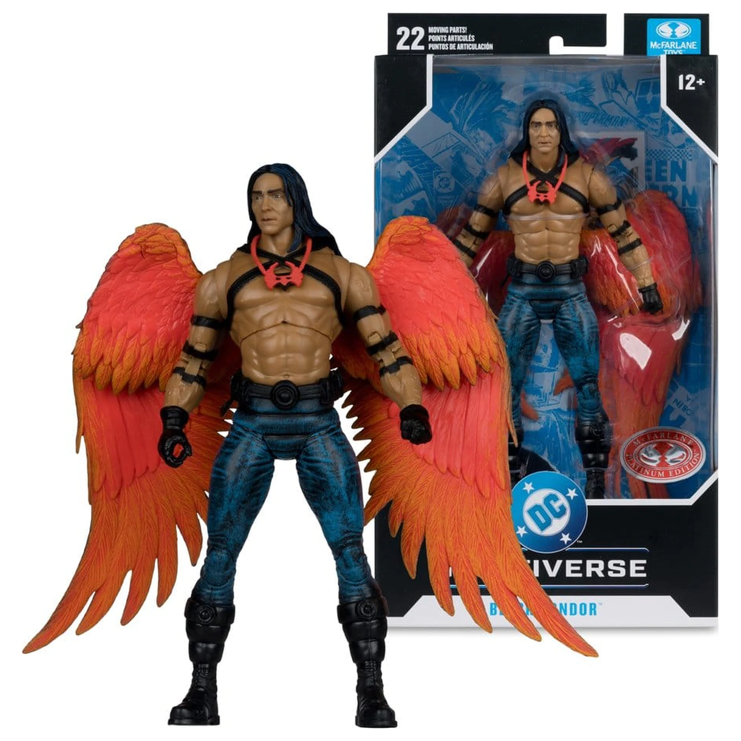 DC Multiverse Black Condor (DC Classic) (Red Platinum Edition) akciófigura 27 cm termékfotó