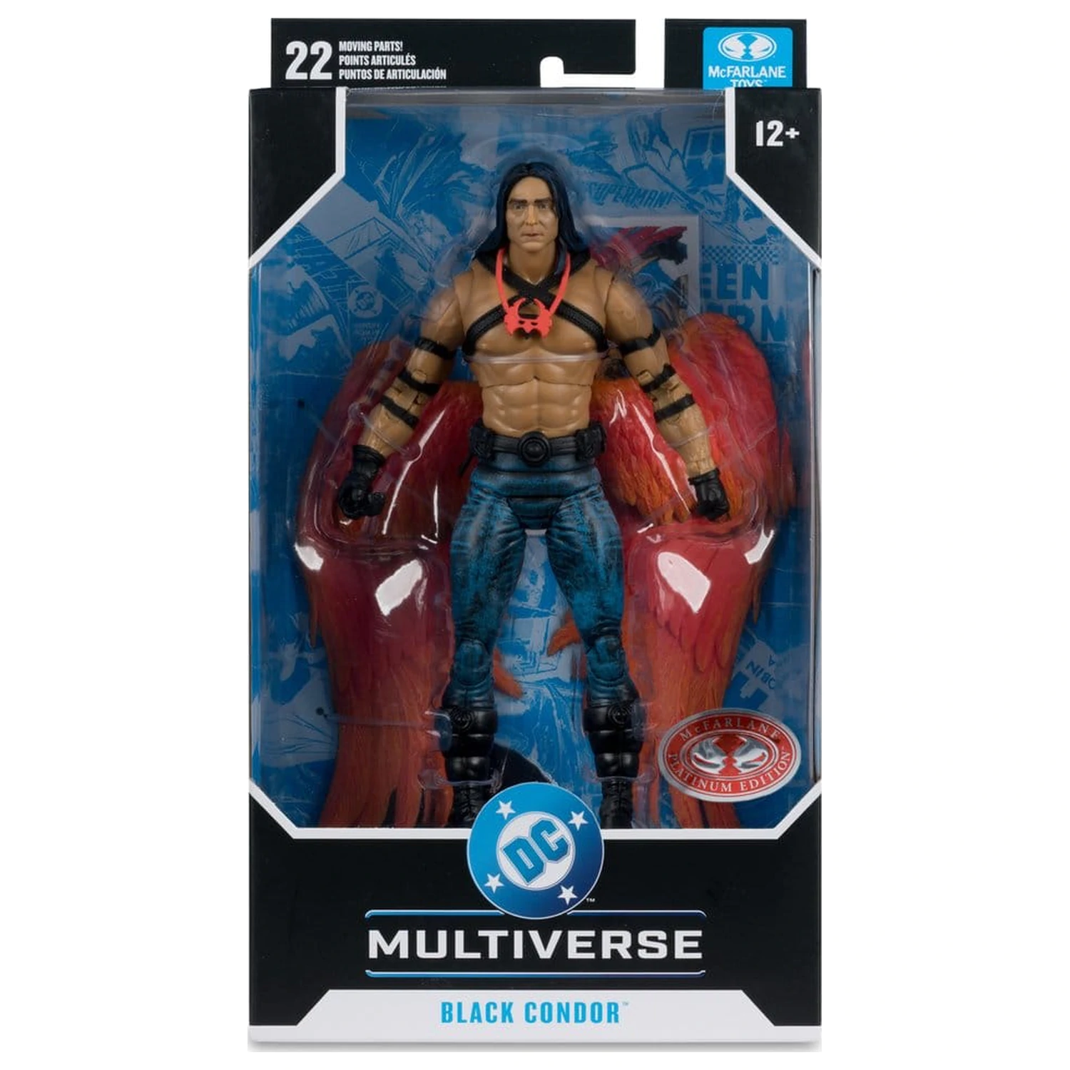 DC Multiverse Black Condor (DC Classic) (Red Platinum Edition) akciófigura 27 cm termékfotó