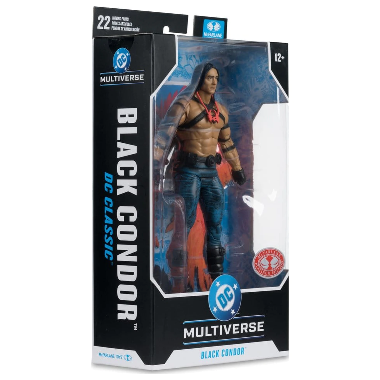 DC Multiverse Black Condor (DC Classic) (Red Platinum Edition) akciófigura 27 cm termékfotó