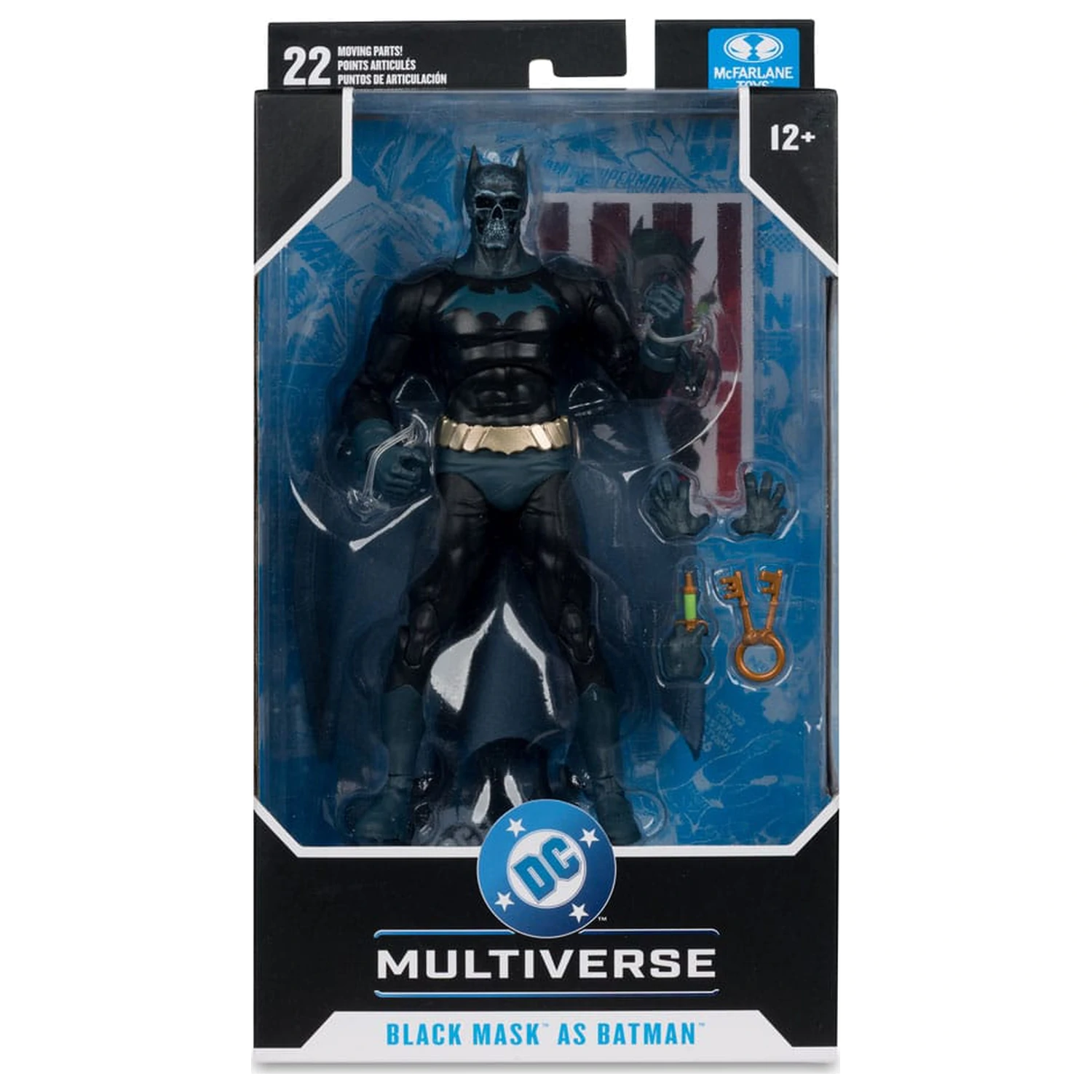 DC Multiverse Black Mask as Batman (Beneath the Mask) akciófigura 18 cm termékfotó