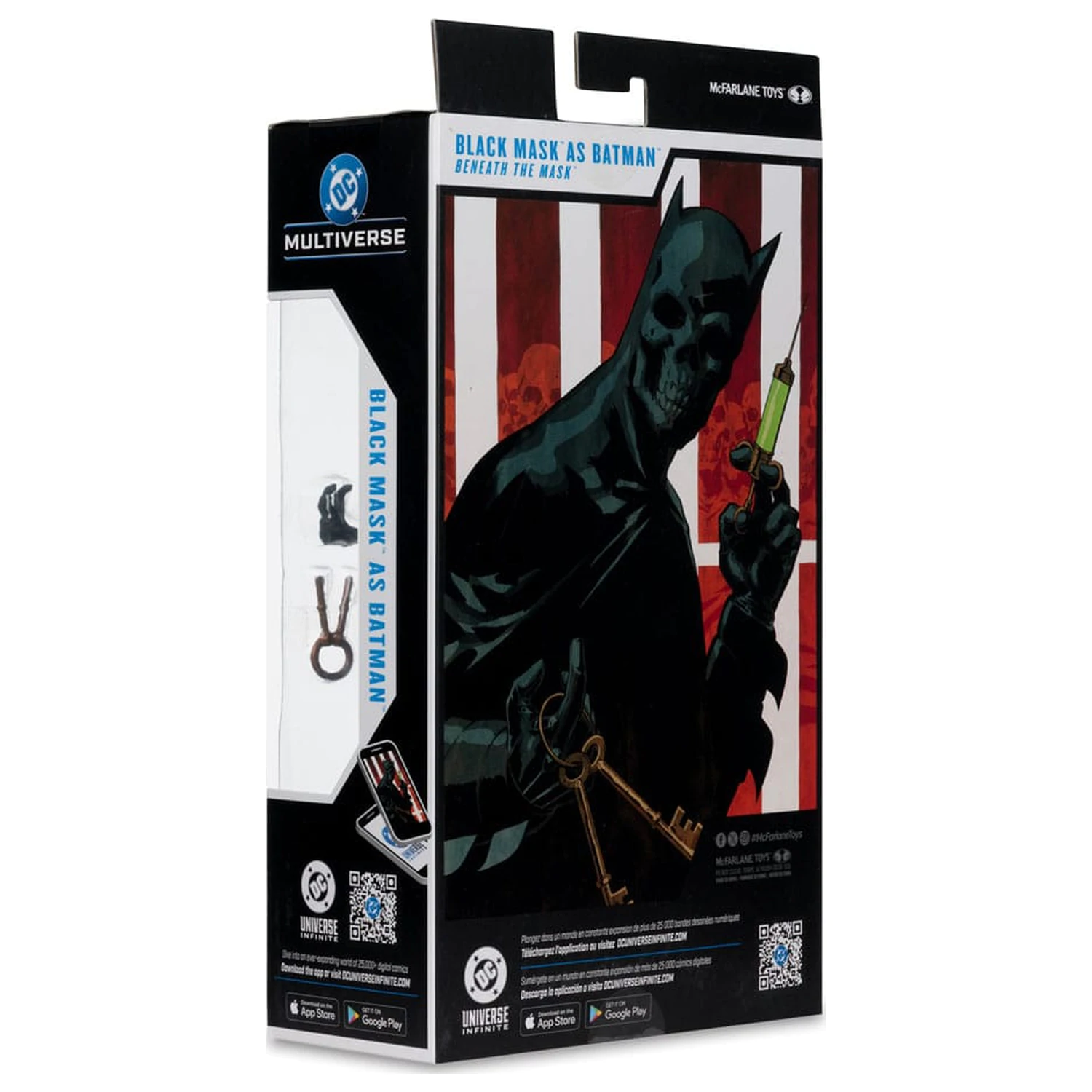DC Multiverse Black Mask as Batman (Beneath the Mask) akciófigura 18 cm termékfotó