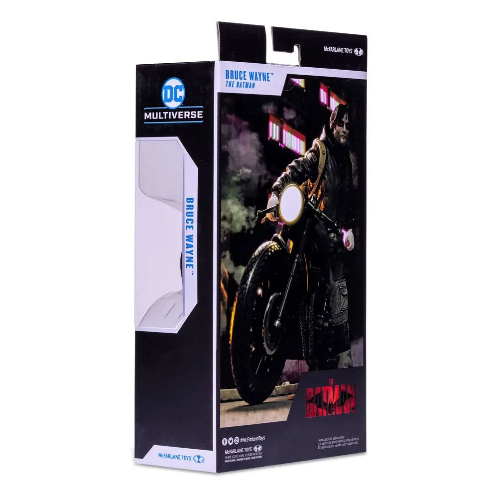 The Batman Movie Bruce Wayne Drifter Unmasked akciófigura 18 cm termékfotó