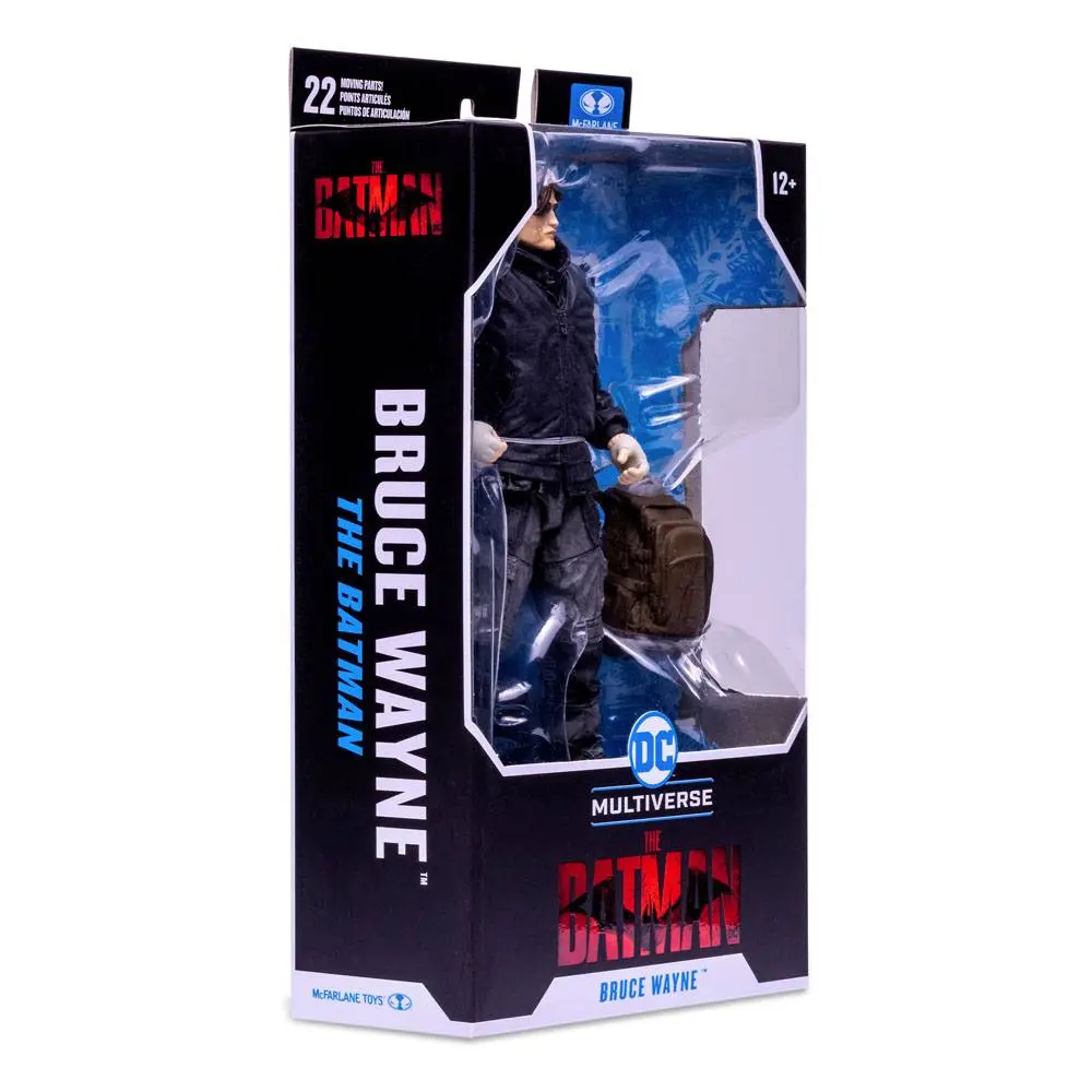 The Batman Movie Bruce Wayne Drifter Unmasked akciófigura 18 cm termékfotó
