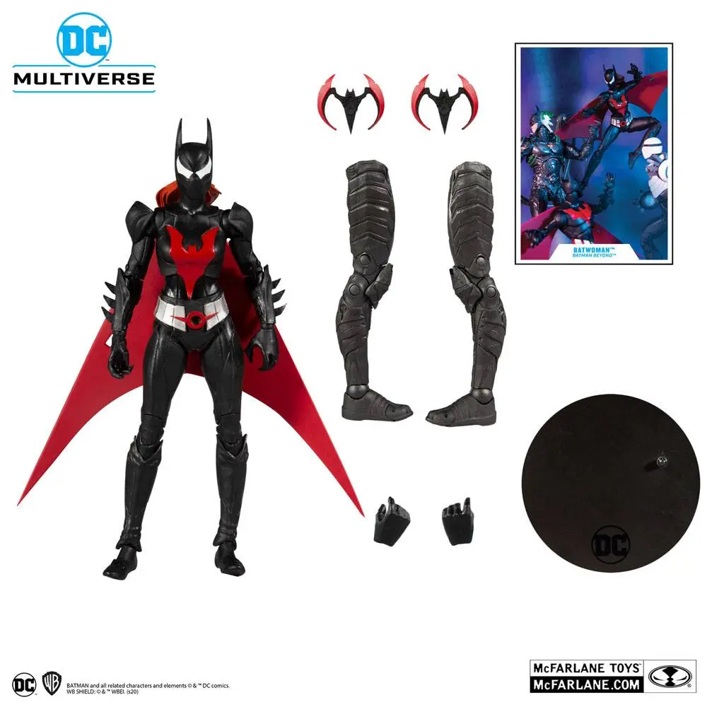DC Multiverse Build A Batwoman (Batman Beyond) akciófigura 18 cm termékfotó