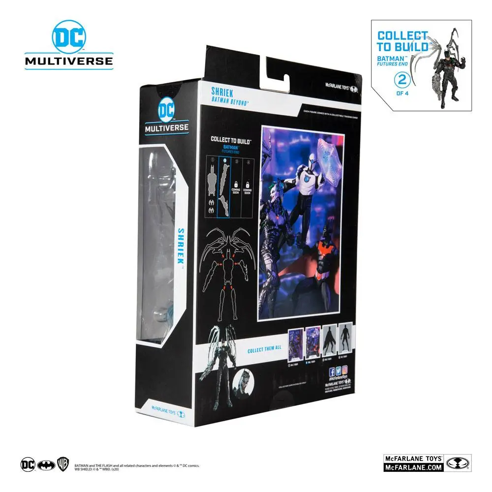 DC Multiverse Build A Shriek (Batman Beyond) akciófigura 18 cm termékfotó