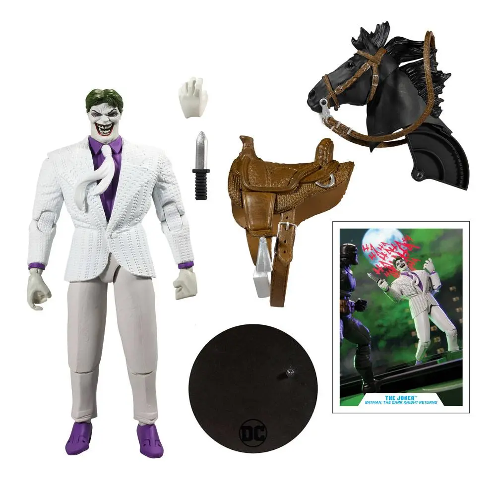 DC Multiverse Build A The Joker (Batman: The Dark Knight Returns) akciófigura 18 cm termékfotó