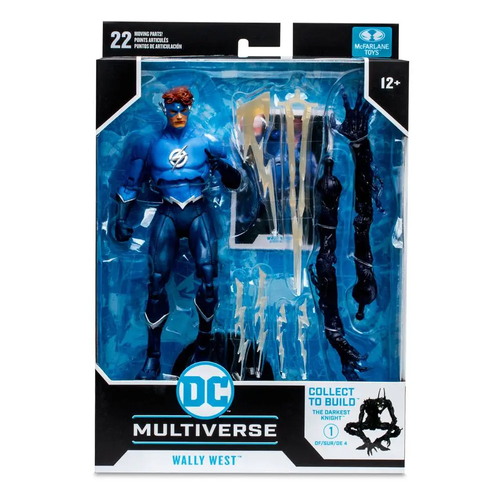 DC Multiverse Build A Wally West (Speed Metal) akciófigura 18 cm termékfotó