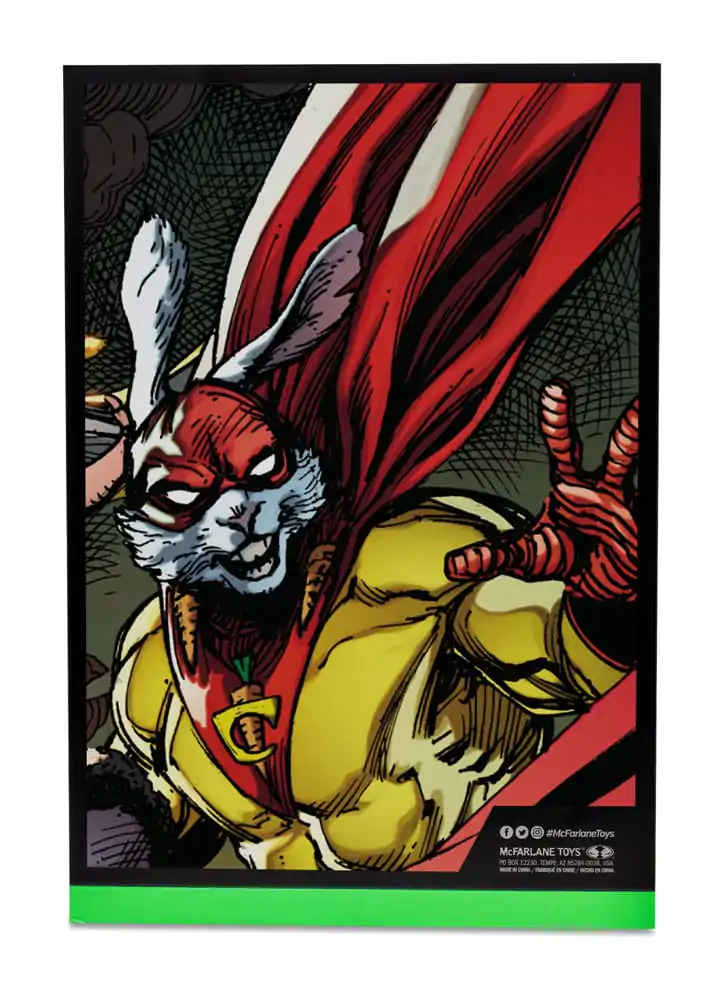 DC Multiverse Captain Carrot (Justice League Incarnate) Glow In The Dark Edition (Gold Label) akciófigura 18 cm termékfotó