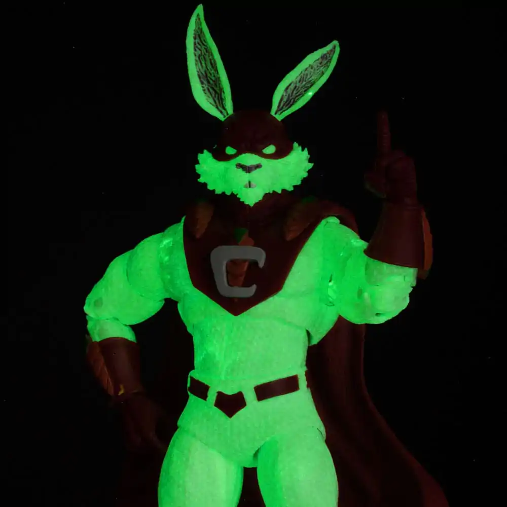 DC Multiverse Captain Carrot (Justice League Incarnate) Glow In The Dark Edition (Gold Label) akciófigura 18 cm termékfotó