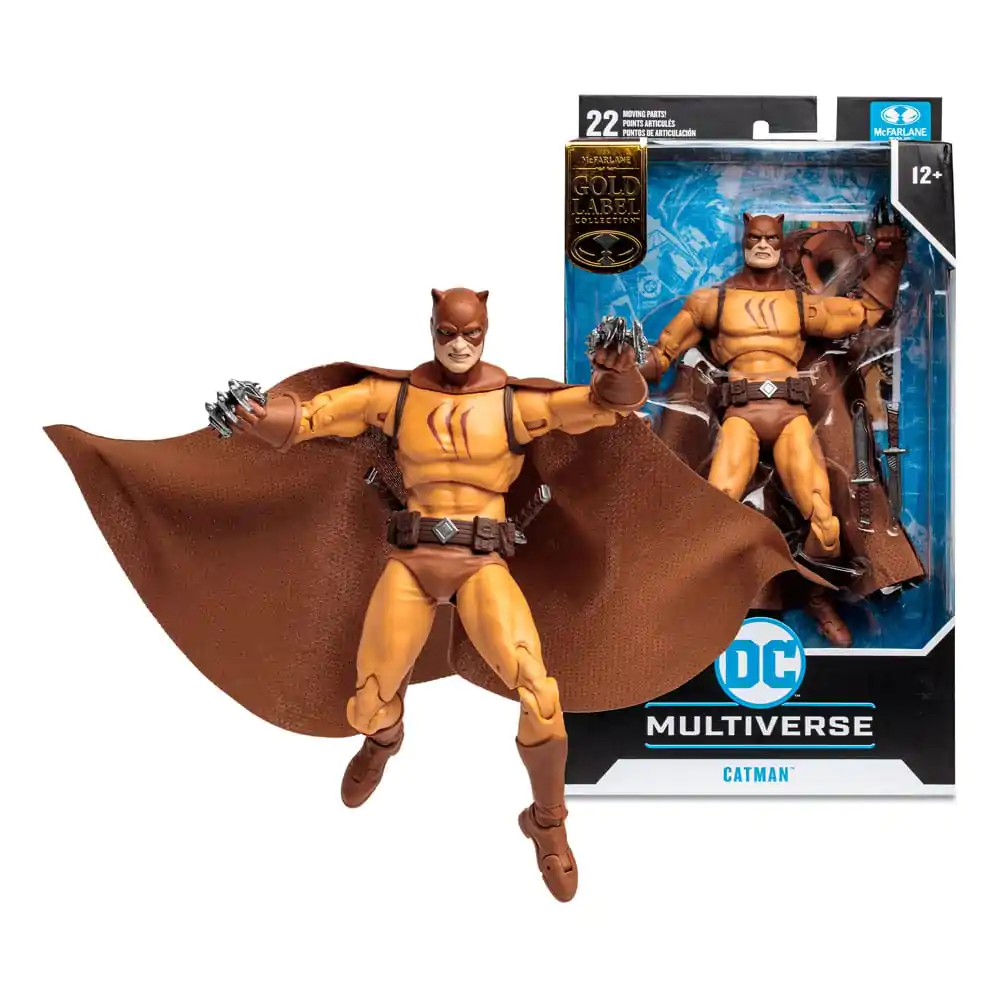 DC Multiverse Catman (Villains United) (Gold Label) akciófigura 18 cm termékfotó
