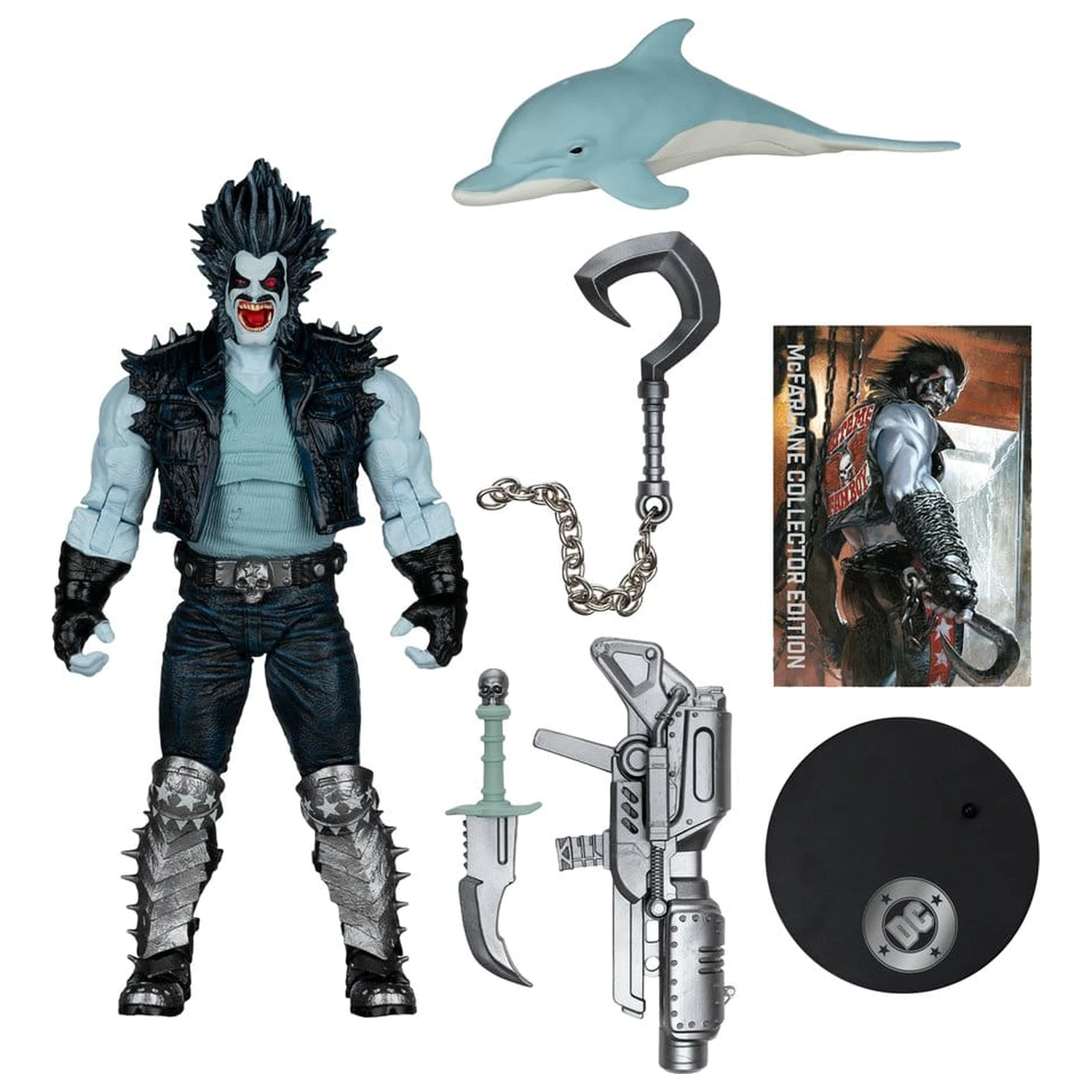 DC Multiverse Collector Edition Lobo (DC Classic) (Collector Edition #58) akciófigura 18 cm termékfotó