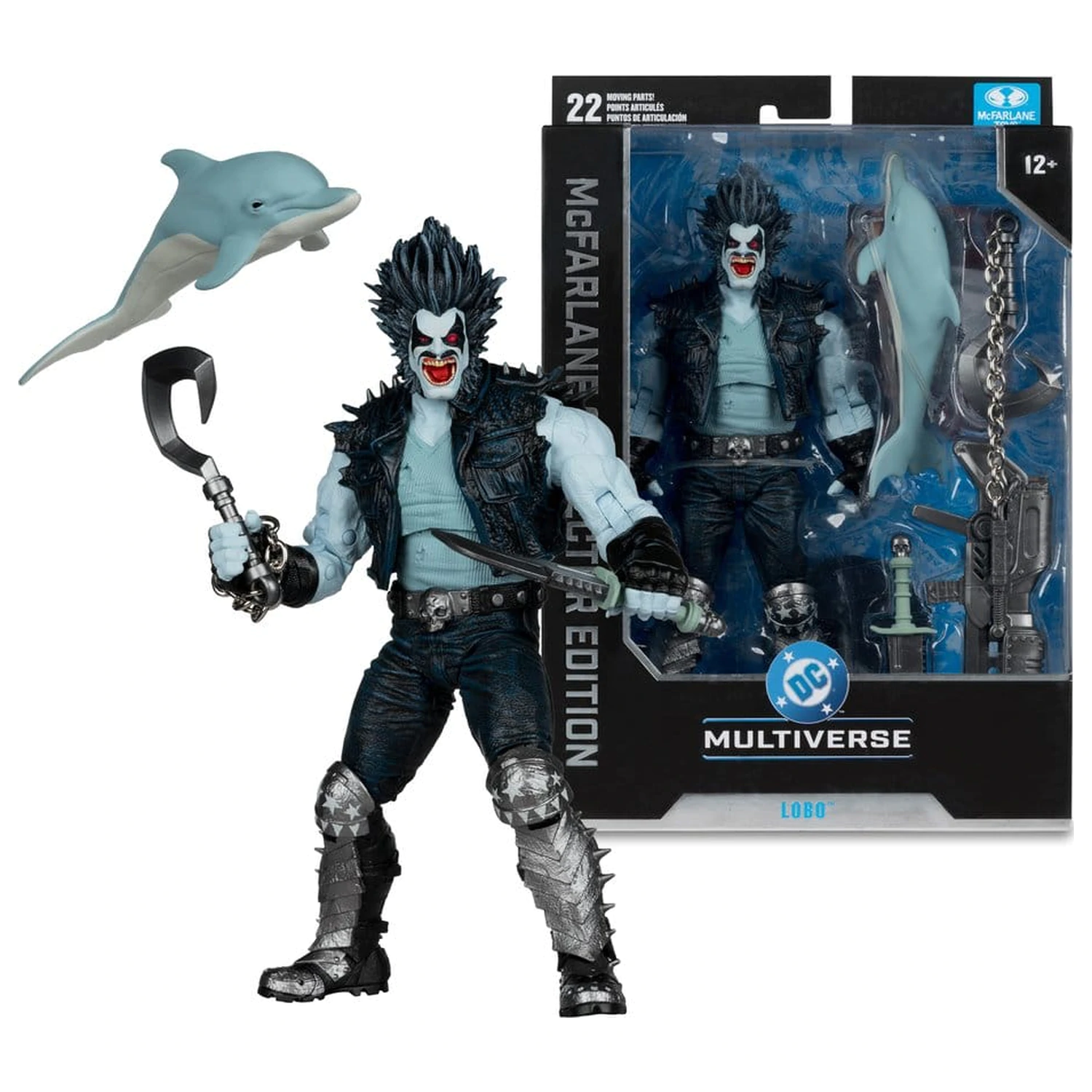 DC Multiverse Collector Edition Lobo (DC Classic) (Collector Edition #58) akciófigura 18 cm termékfotó