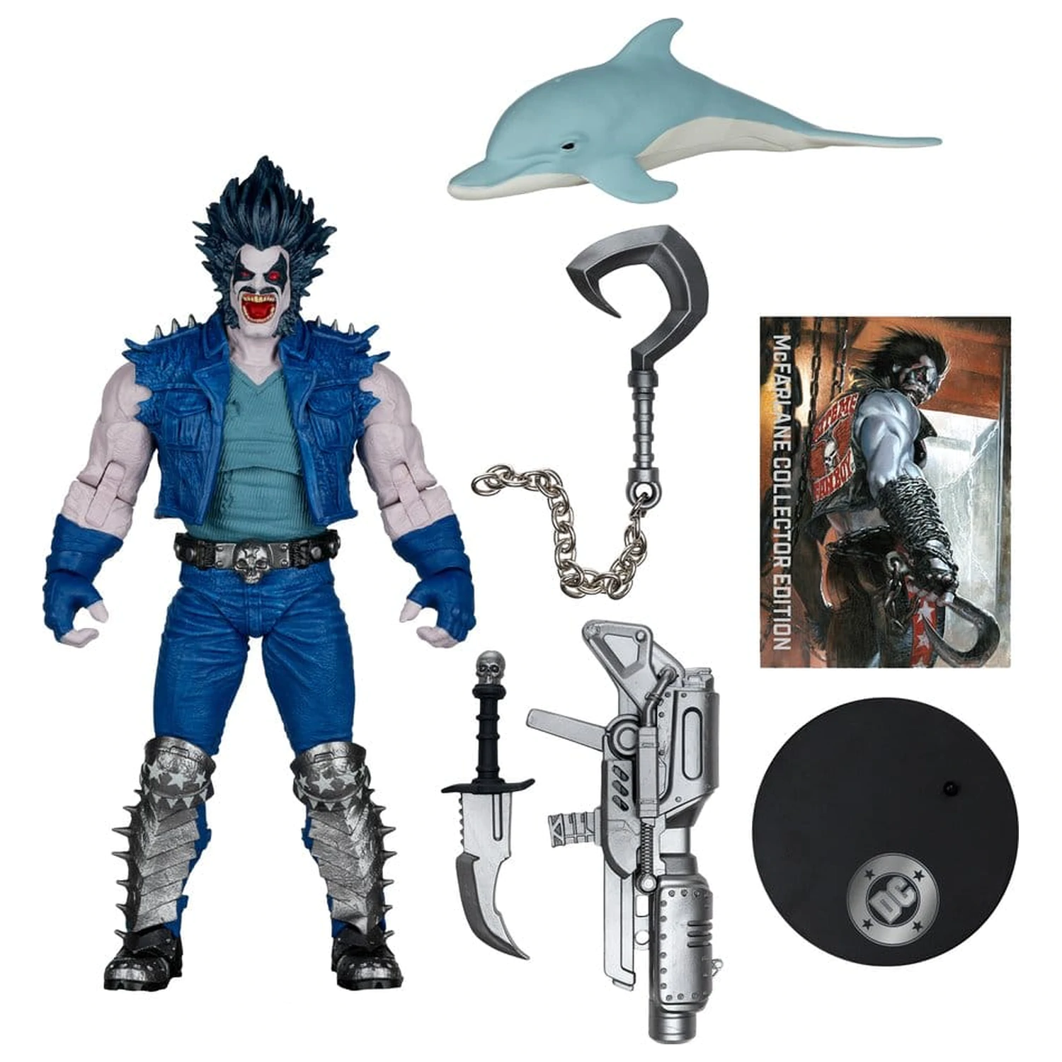 DC Multiverse Collector Edition Lobo (DC Classic) (Collector Edition #58) akciófigura 18 cm termékfotó