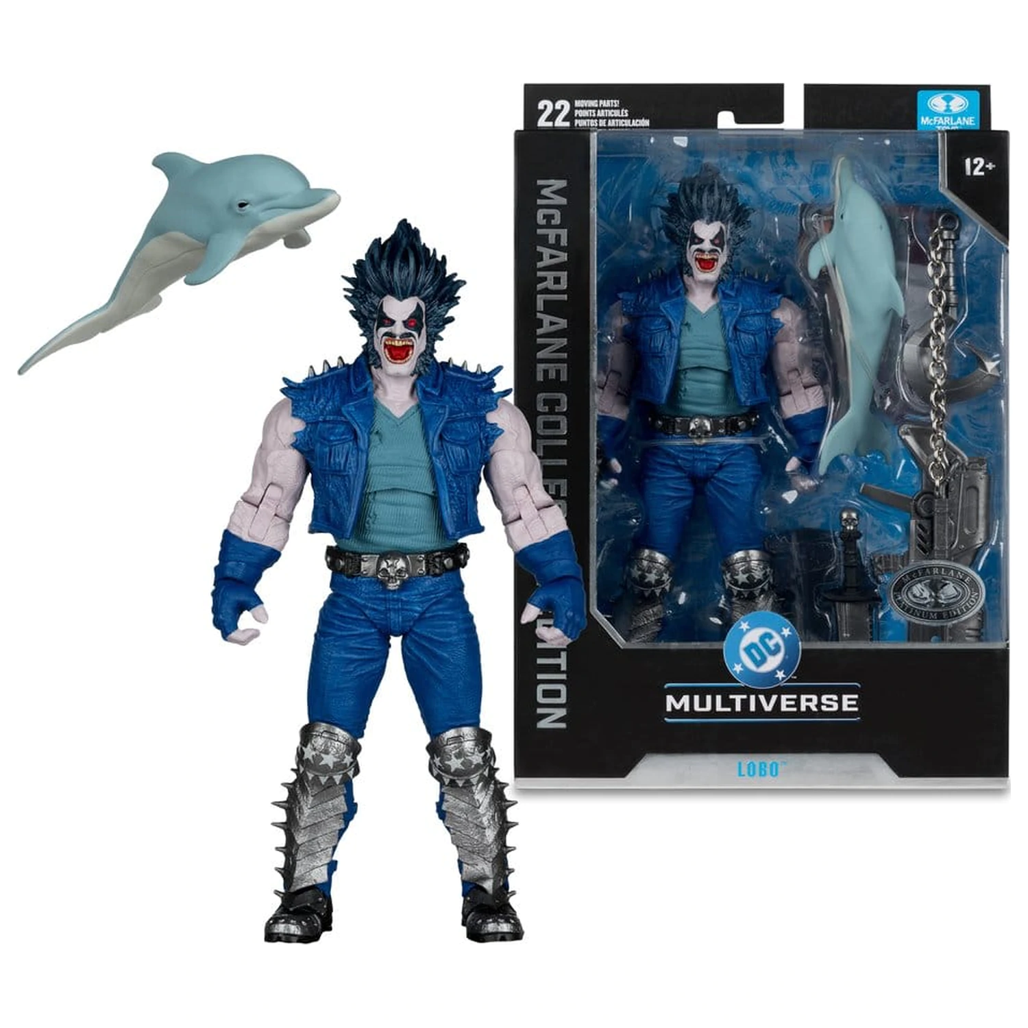 DC Multiverse Collector Edition Lobo (DC Classic) (Collector Edition #58) akciófigura 18 cm termékfotó