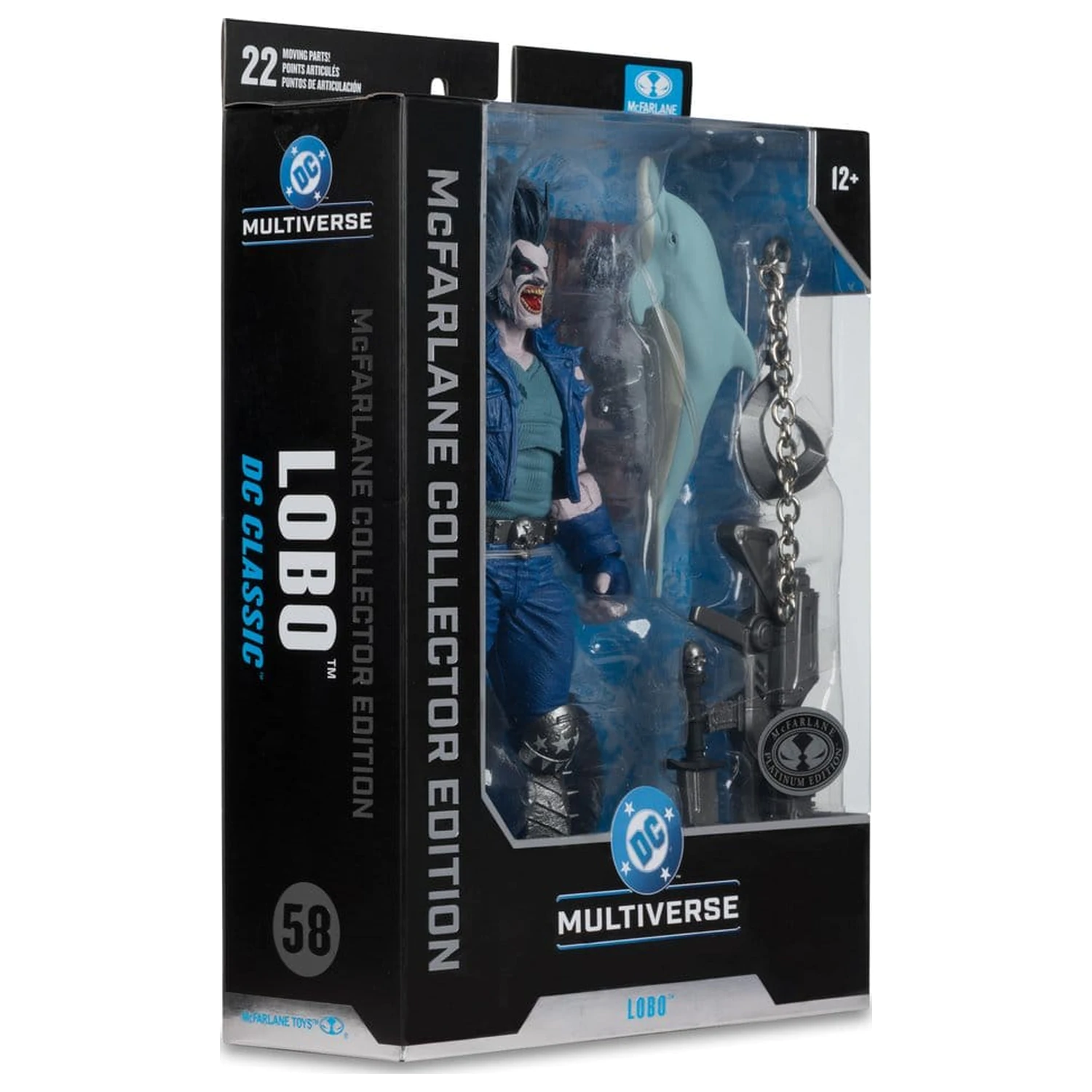 DC Multiverse Collector Edition Lobo (DC Classic) (Collector Edition #58) akciófigura 18 cm termékfotó