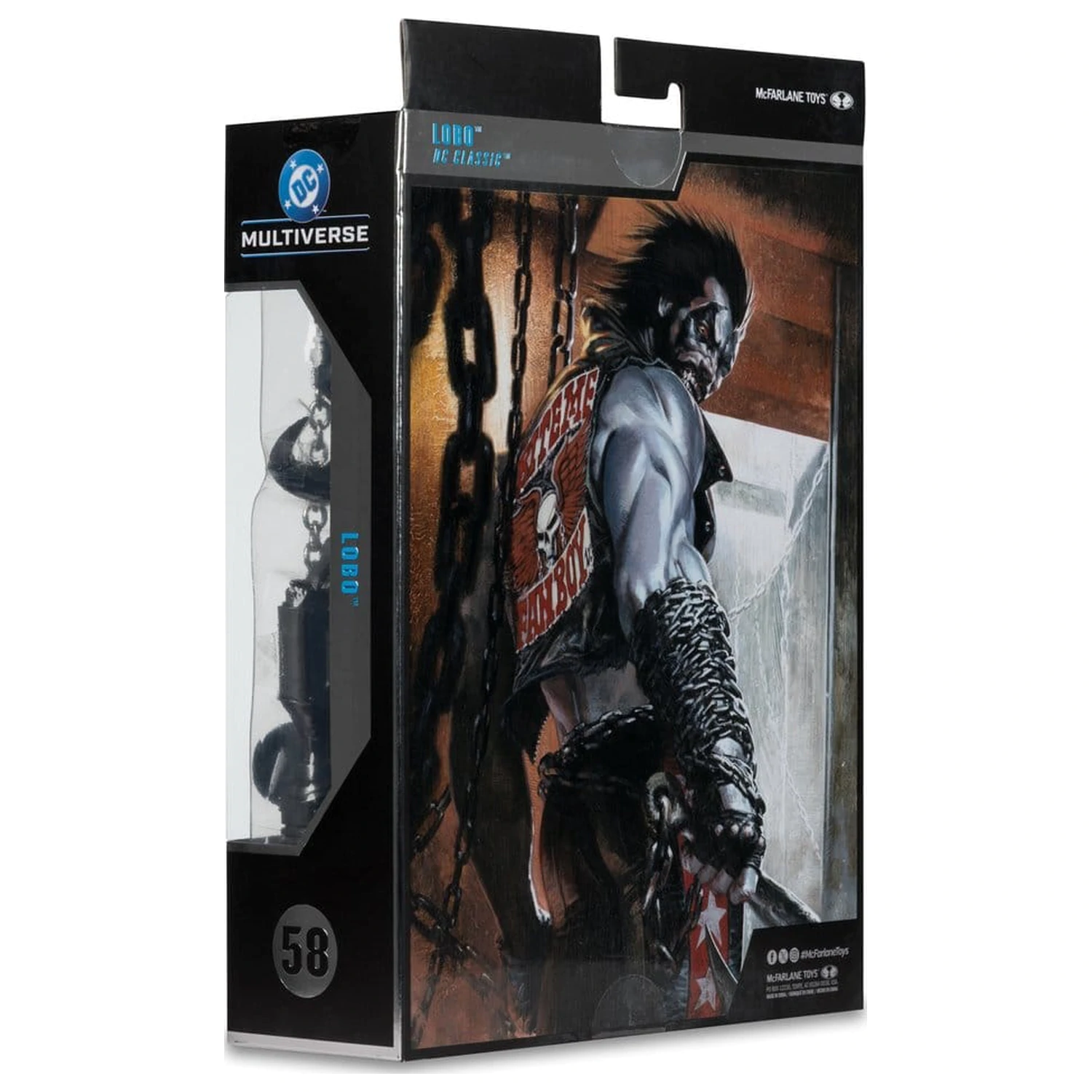 DC Multiverse Collector Edition Lobo (DC Classic) (Collector Edition #58) akciófigura 18 cm termékfotó