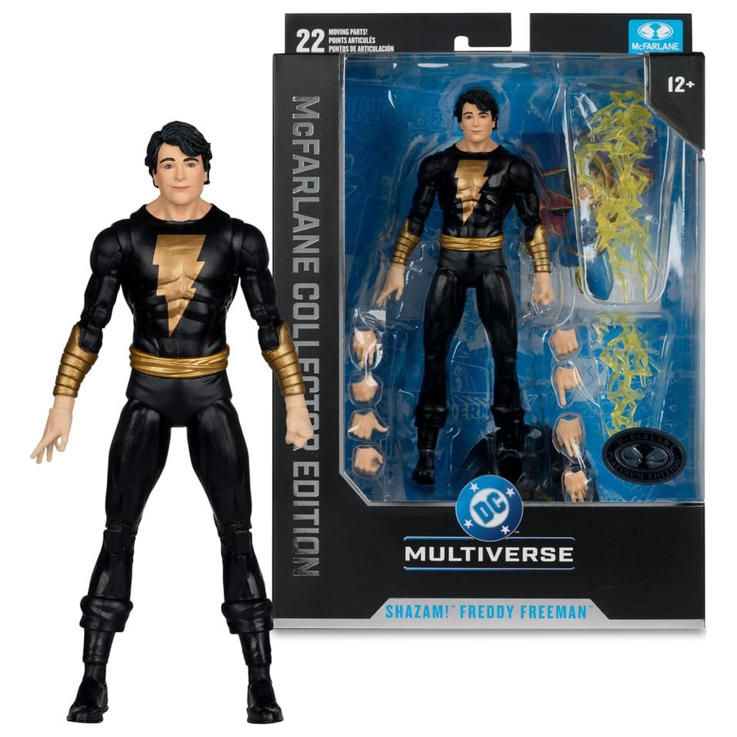 DC Multiverse Collector Edition Shazam! Freddy Freeman (Captain Marvel Jr.) (Collector Edition #55) akciófigura 18 cm termékfotó