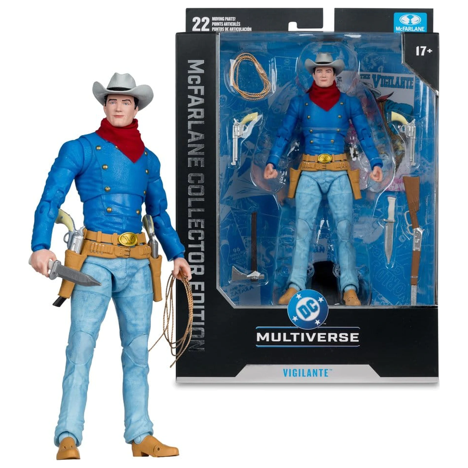 DC Multiverse Collector Edition Vigilante (All Star Squadron) (Collector Edition #56) akciófigura 18 cm termékfotó