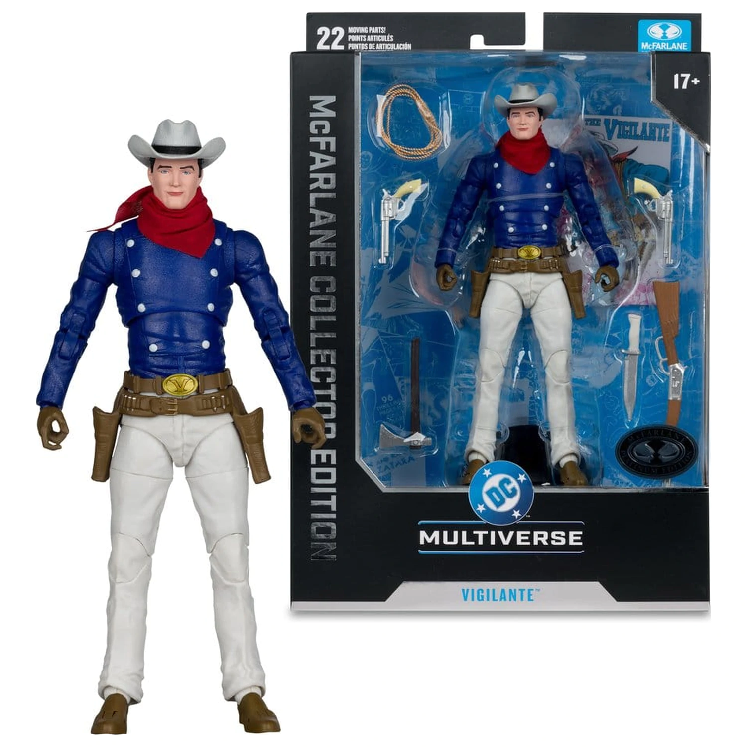 DC Multiverse Collector Edition Vigilante (All Star Squadron) (Collector Edition #56) akciófigura 18 cm termékfotó