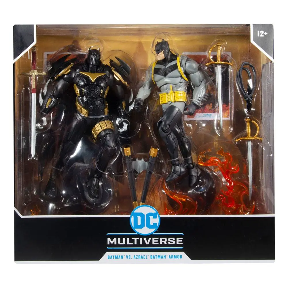 DC Multiverse Collector Multipack Batman vs Azrael Batman Armor akciófigura 18 cm termékfotó