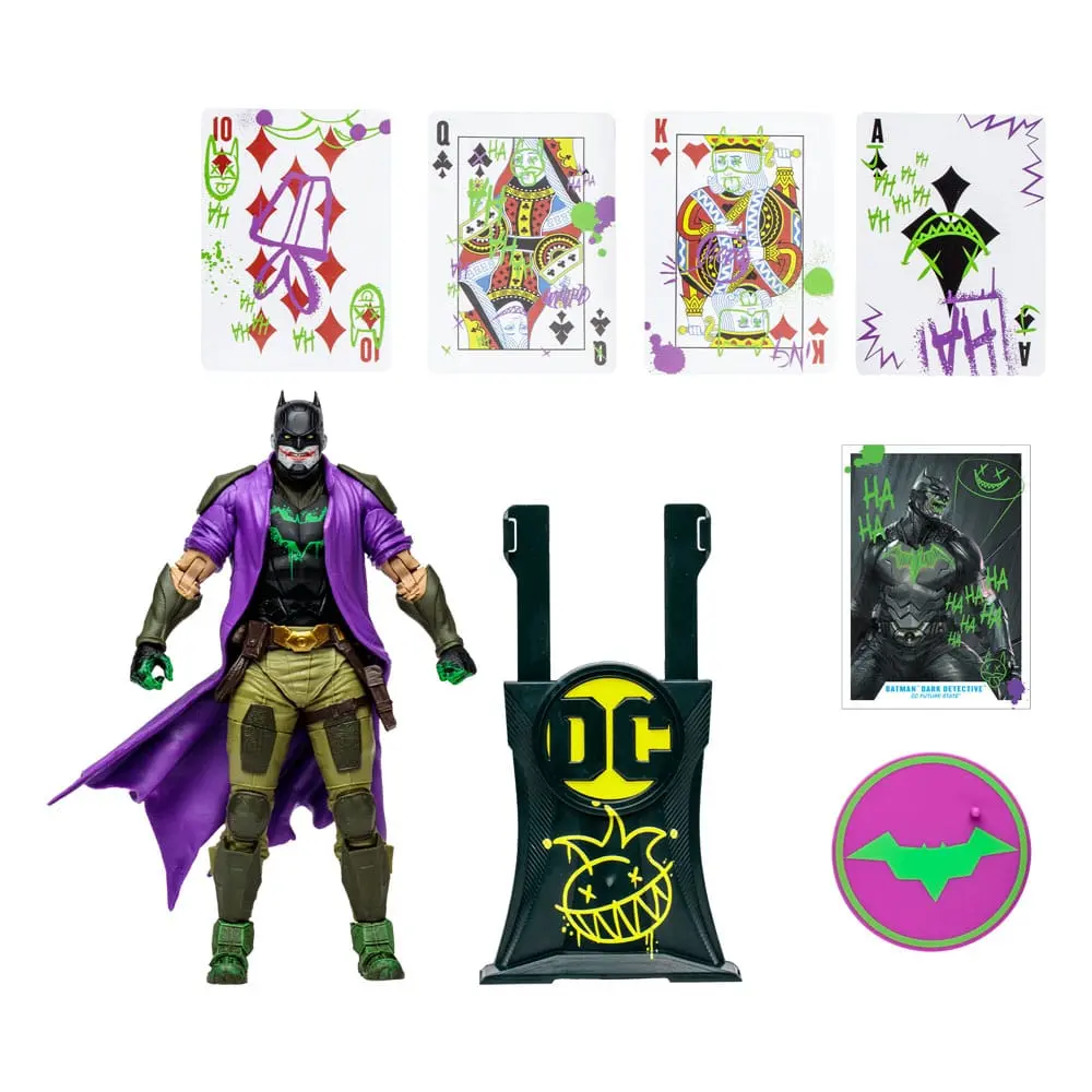 DC Multiverse Dark Detective (Future State) (Jokerized) (Gold Label) akciófigura 18 cm termékfotó